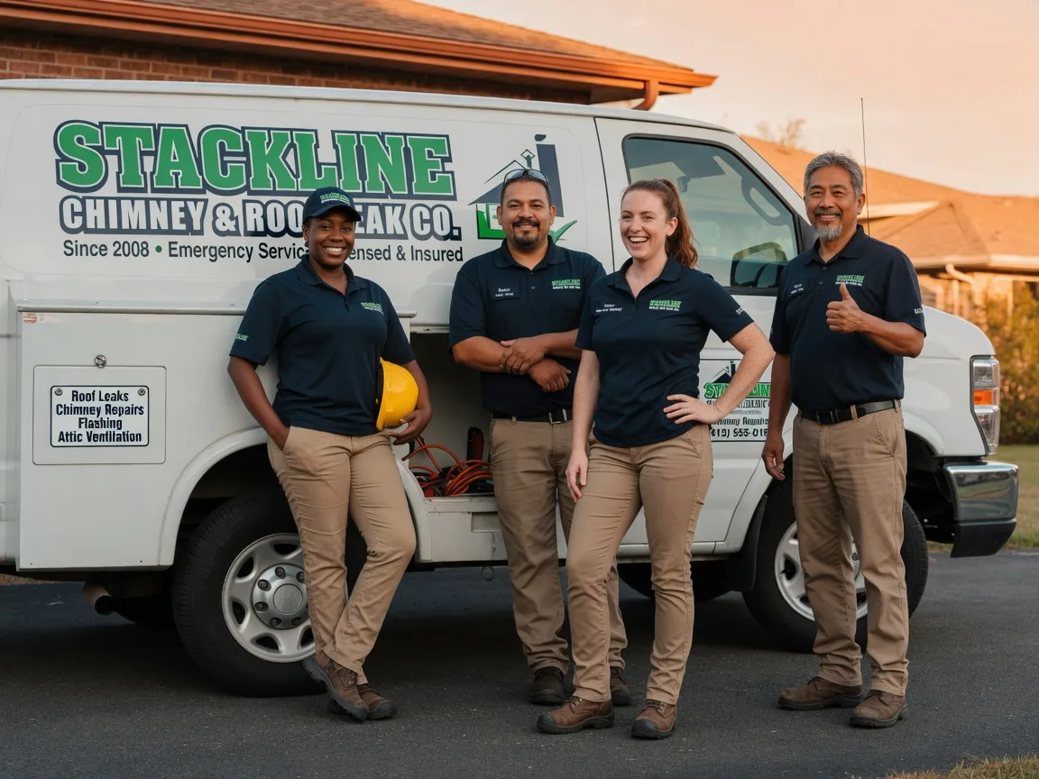 Chimney flashing repair company in Frederika, IA